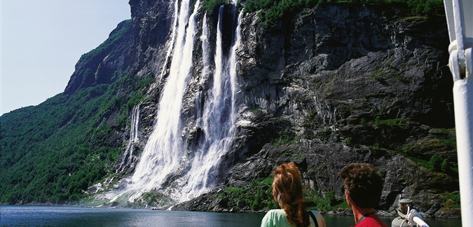 Geirangerfjord by Frithof Fure